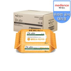 닥터아토 클렌징 & 수딩 티슈 휴대형 60gsm, 20매, 36개