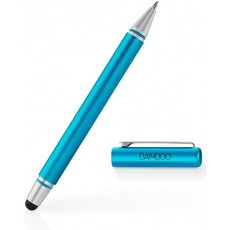 와콤 Bamboo Stylus duo 기호 풍미를 더해 새로운 소재 펜촉에 볼펜을 추가 블루 CS170B, 1, 단일상품