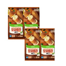 풀무원 풀무원 치즈와 소시지 모짜렐라 핫도그, 320g, 4개