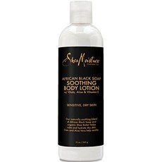 SHEA MOISTURE sheamoisture african black soap body lotion, 13oz