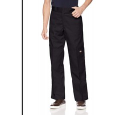 [디 키즈] [Dickies] 85283 더블 니 팬츠 85283-SV-3 남성 DK000067 블랙 사이즈 44 inch 실제 허리 110