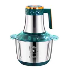 전동다지기 멀티다지기 고기 양념 멀티 분쇄기 대용량, 5L 5단/6날 칼 3개