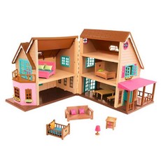 3층 전원주택 하우스 장난감 미니어쳐 어린이집 이모선물 지능개발 홈