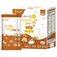 베이비락 튼튼 종합비타민 쉐이킹 초코맛 1박스(15포), 15개, 13g