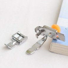 가정용) 외발 지퍼노루발 파이핑노루발(일체형 원터치) C2, 일체형