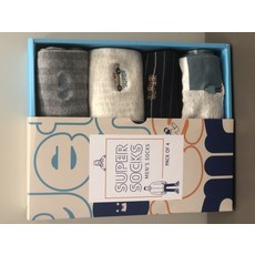 올젠 베이직형 캐주얼 양말세트 4종1세트