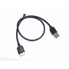 50cm 길이 USB 3.0 데이터 케이블 코드 삼성 호환 갤럭시 호환 노트 프로 12.2 SM-P900 P901 태블릿, 한개옵션0