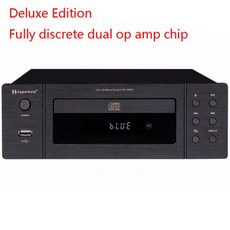 어학용 cd 플레이어 플래그십 CD 블루투스 5.0 USB DTS HD 무손실 HIFI 오디오 듀얼 RCA 출력 디지털 광 동축, AC 100V-240V black_3 - 광출력cdp