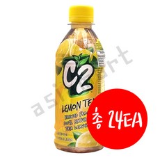 베트남음료 씨투 레몬그린티 355ml x 24ea (1박스) C2 LEMON GREEN TEA 아시아마트, 24개