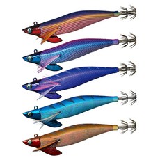 다이와 에메랄다스 보트2 (일반버전) 3.0호 3.5호 팁런에기, 3.5호-30g, 1번.적-시마퍼플