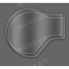 한솜 뮤트 400 호환 계기판 보호필름 헤드라이트 백미러 보호 방수 필름, 계기판 보호 필름 2개개, 1개