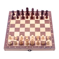 온판 고급형 원목 접이식 폴딩 체스 CHESS, 일반형_중형