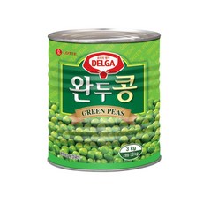 롯데푸드 완두콩 3kg 6개입 1박스 음식 식자재 콩 중국집 콩밥 건강