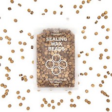 씰링 씰 구슬 스탬프 봉투 씰링용 벌크 결혼식 청첩장 골드 스탬퍼 다채로운 500g, color8-Retro gold, 1개