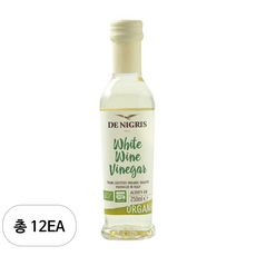 데니그리스 화이트와인식초, 250ml, 12개