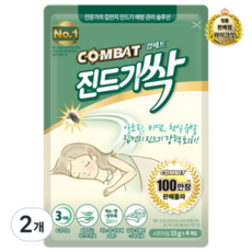 컴배트 진드기싹 시트, 60g, 18개