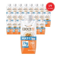 [공식] 테이크핏 맥스 고소한맛 단백질 음료 250ml 24개