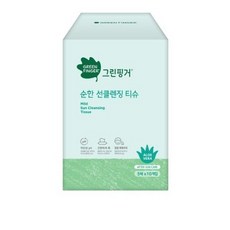 그린핑거순한선클렌징티슈5매x6개입