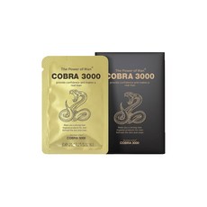 남성 단련 코브라 3000 크림, 3g, 10개 - cobra3000