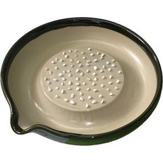 모토시게 도자기 이와미 강판 무판 실리콘 바닥(직경 약 7.1 Inch(18cm) 미끄럼 방지 오리베 강판 ), 직경 7.1인치(18