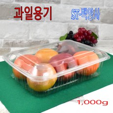 투명과일용기 오디용기 아로니아용기 S백양사 100개