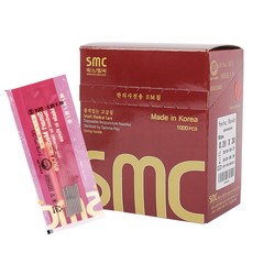 SMC침 1Box(1000pcs) 모든규격 사이즈선택, 0.16mm, 40mm, 1개 - smc