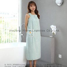 산호벨벳럭셔리샤워가운