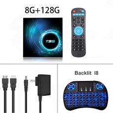 스마트 TV 박스 T95 플러스 HD 6K 안드로이드 14 올위너 H616 4GB 64GB 128GB 듀얼 와이파이 미디어 플레이어 PK X96Max Plus H96 셋톱, 02 영국 플러그