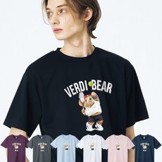 [테니스베어] 쿨론티 VERDI BEAR 남자 여자 반팔 티셔츠 7color