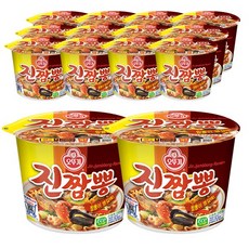 오뚜기 진짬뽕 컵라면 115g, 19개