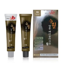 1+1+1/ 수월 명품 헤어칼라 크림, 5S 자연갈색, 3개
