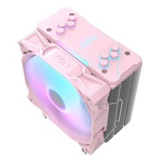 다크플래쉬 Ellsworth S11 PRO ARGB CPU 쿨러 (핑크), 1개