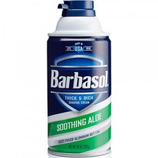 Barbasol 비어드 버스터 쉐이빙 크림 수딩 알로에 10 oz (6 개입), 단일상품