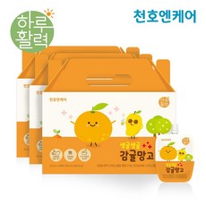[천호엔케어]생글생글 어린이 감귤망고즙 40ml 30팩 3박스, 단품