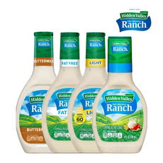 [Hidden Valley] 히든밸리 서브웨이 랜치소스 저칼로리 다이어트 드레싱 소스 Hidden Valley Ranch Salad Dressing