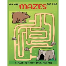 Fun First Mazes for Kids: Mazes For Kids Ages 4-8: Maze Activity Book - 4-6 6-8 - Workbook for Game... Paperback, Independently Published