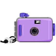 일회용 카메라 135 필름 카메라 방수 복고 필름 35mm 카메라 학생 선물 파티 결혼식, 12 Purple, 1개