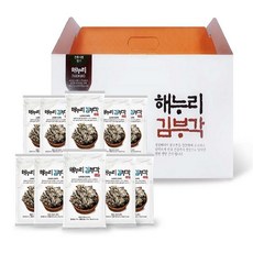 해누리김부각 [남원김부각] 해누리 전통맛 수제 찹쌀 김부각 10봉 선물세트, 10개, 70g