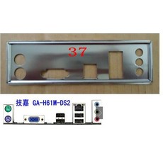 [해외] GA-H61M-DS2 GA-H81M-S1 용 마더 보드의 I/O 실드 백 플레이트 방패 백 플레이트 I/O 배플, 상세내용표시