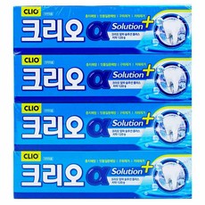 크리오 알파솔루션 플러스 치약 120g x 4입, 4개, 단품