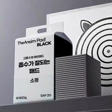 안심패드 100매 20g SAP 2g (40x50) 노말, 참숯