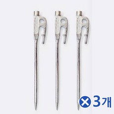 [여기서판다] 텐트 및 타프설치용 단조팩 20cmx3개 캠핑단조 단조펙 [612688EA]