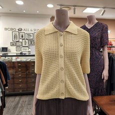 BCBG [올앤선드리] 크로쉐 카라넥 C/D_ A2F7K201