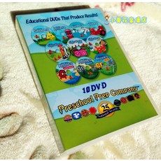 넘버블럭스 미국육아 히트 알파블럭스 프리스쿨프랩 10DVD(알파벳 숫자 색깔 등)