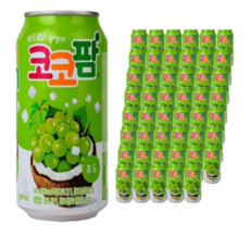 도넛컴퍼니 해태 코코팜 포도맛 340ml 48개 1세트