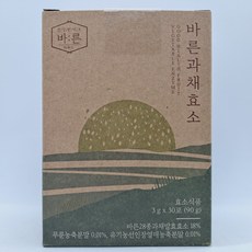바른 과채효소 3g x 30포 파인애플맛 /GV, 1개