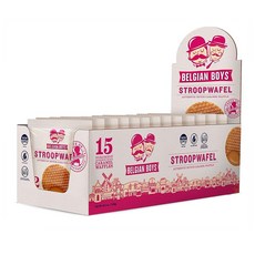 Belgian Boys Boy 벨지안 보이즈 카라멜 시럽 스트룹와플 40.2oz(1140g), 1개, 1.14kg