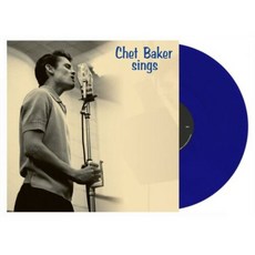 쳇베이커 LP판 Chet Baker Sings 앨범 블루 컬러 바이닐 - 쳇베이커lp