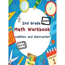 2nd Grade Math Workbook - Addition and Subtraction - Ages 7-8: Daily Practice Workbook for 2nd Graders Hardcover, Only1million Inc, English, 9785682016808
