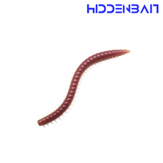 히든베이트 카리4.7 갯지렁이 소프트베이트 루어웜 루어낚시, LUG-BROWN PURPLE#05, 1개